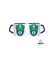 GHOSTBASTIR DESIGN Al Ahli Kupa Bardak Tek Adet 0955