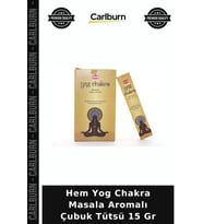 Özel Üretim Meditasyon Zen Hem Yog Chakra Masala Aromalı Çubuk Tütsü 15 Gr
