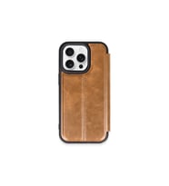 Northcity iPhone 15 Pro Max Kılıf Flip Cover - Taba