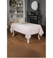 Rana Lüx Jakar Polycotton Gri Kumaş Masa Örtüsü 160x220 Cm - 1242 (Standart)