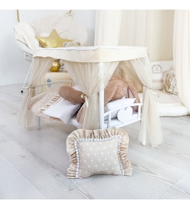 Cibinlikli Oyuncak Yatak-Doll Bed Canopy