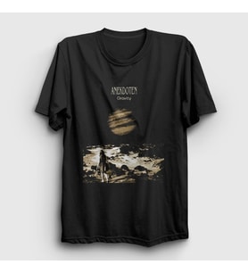Presmono Unisex Siyah Gravity Müzik Anekdoten T-Shirt 509060tt