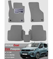 OPEL COMBO (2018-2025) Uyumlu EVA Paspas Tam Set–Araca Özel,Kolay Montaj,Oto Paspas