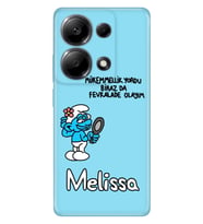 Xiaomi Redmi Note 8 9 10 10S 11 11 12 13 13C 14 15C Pro Plus SE Kılıf İsim Yazılı Kişiye Özel Model-38 (Çok Renkli)