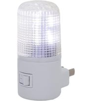 Enerji Tasarruflu LED Gece Lambası, Yatak Odası İçin Şık ve Aydınlatıcı (Krem)