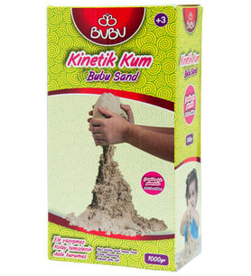 Bubu Kinetik Kum 1000 gr Natural KU0008