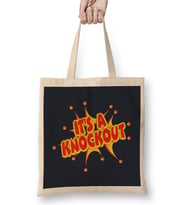 Classic It's A Knockout Logo Bez Çanta Uzun Saplı