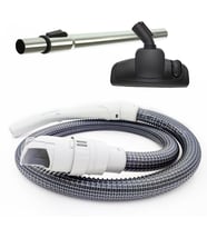 Bluehouse Uyumlu BH 018S Aquare Elektrikli Süpürge Çelik Telli Hortumu Emici Yer Başlığı Teleskopik Boru