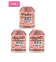 3 Adet Altınbaşak Oya ve Dantel İpi 20 gr - Royaleks - No: 701