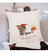 Sevgili ( Tom & Jerry ) Tasarımlı Yastık
