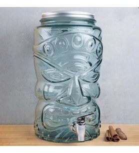San Miguel Tarro Tiki Musluklu Şerbetlik 6 Litre 813814  (Şeffaf)