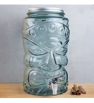 San Miguel Tarro Tiki Musluklu Şerbetlik 6 Litre 813814  (Şeffaf)