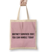 Britney Survived 2007 You Can Handle Today Bez Çanta Uzun Saplı