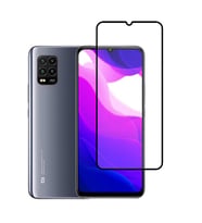 Xiaomi Mi 10 Lite Temperli Cam Full Ekran Koruyucu (Siyah)