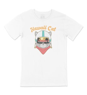 Hawaii Cat Tişört