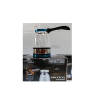 General Home CZ-47 Cam Elektrikli Cezve (Atlantik Çam - Beyaz)