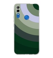 PrintiFy Huawei P Smart Z Uyumlu Kamera Korumalı Renk Cümbüşü C Tasarımlı Şeffaf Silikon Kılıf