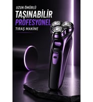 Mulvxkrg Krg02 Uzun Ömürlü Taşınabilir Profesyonel Tıraş Makine (Mulvix)