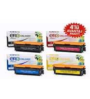 040H / Canon i-SENSYS LBP-710Cx İçin 4 Renk Çipli Muadil Toner Set