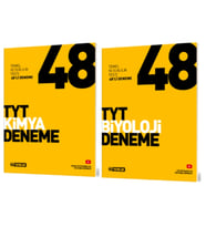 HIZ YAYINLARI TYT KİMYA - BİYOLOJİ 48'Lİ DENEME