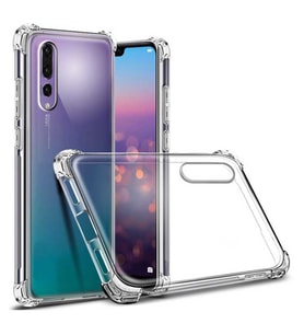 Huawei P20 Pro Kılıf Zore Nitro Anti Shock Silikon Kılıf (Renksiz)