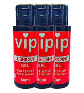 Vıp Genitaı Bölge Jeli 3Lu Kayganlaştırıcııubrikant Bay Bayan 60 Ml