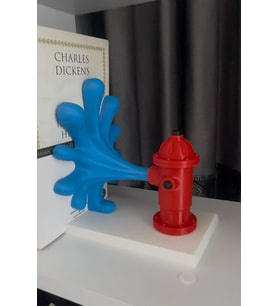 ToDekora Yangın Musluğu Kitap Tutucu - Eğlenceli Tasarım, Özel Gün Hediyesi (Çok Renkli)