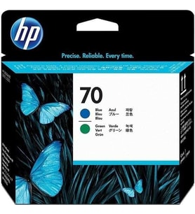 Tonersepeti Hp 70 C9408A Orjinal Mavi Ve Yeşil Baskı Kafası