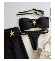 Kadın Deniz Yıldızı Desenli Bikini Takımı MY1004