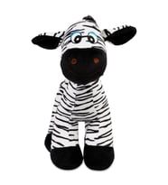 Oyuncak Peluş Zürafa 30 Cm Siyah-beyaz (Çok Renkli)