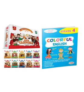4.Sınıflar İçin  Bizim Tarihimiz Hikaye Ve Colorful English Grade 4