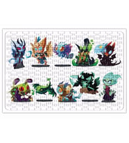 Dota 2 Heroes Cartoons Puzzle 240 Parça Yapboz