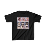 Çocuk Unisex Baskılı T-Shirt - Siyah