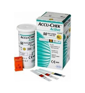 Accu Chek Active 50 Şeker Ölçüm Çubugu 1 Kutu
