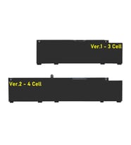 Dell P89F P89F002 P89F003 P89F004 ile uyumlu Notebook Batarya Laptop Pil - Ver.2 - 4 Cell
