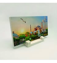 AyasofyaBaskılı Doğaltaş Masaüstlük