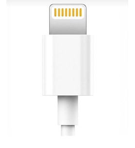 Ahanda Buldum Apple ile uyumlu Earpods Lightning Kulaklık (Parlak Beyaz)