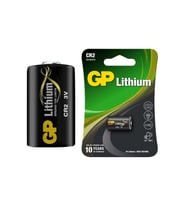 GP Cr2 3 Volt Lithium Fot.mak. Pili (cr2e-2ue1) (Siyah)