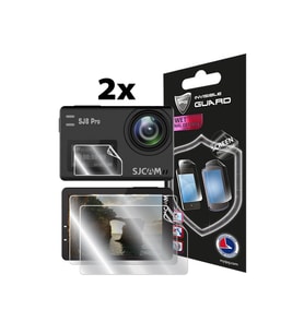 SJCAM SJ8 Pro 4K Action Camera ile uyumlu IPG Ekran Koruyucu (2 Adet)