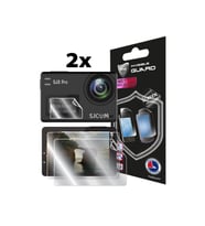 SJCAM SJ8 Pro 4K Action Camera ile uyumlu IPG Ekran Koruyucu (2 Adet)