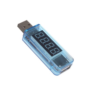 USB Voltmetre Ampermetre LED Gösterge, Güç ve Voltaj Ölçüm Cihazı