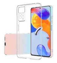 Logis Xiaomi Redmi Note 11 Pro 4G/5G Kamera Korumalı Şeffaf Silikon Kılıf