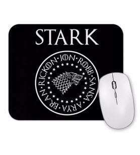 Casa Stark Logo Mouse Pad