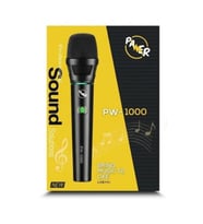 PAWER PW-1000 Dinamik El Mikrofonu – 5 Metre Kablolu, Metal Kasa, 600 Ohm