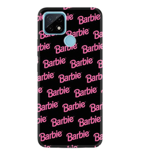 Realme C11 C21 C21Y C25Y C11 2021 Kılıf Desemli Silikon Barbie 1404