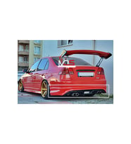 HONDA CİVİC VTEC 2 CUSTOM ARKA TAMPON EK KARLIK FİBERGLASS BOYASIZ
