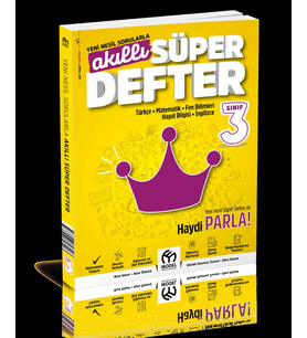 MODEL EĞİTİM YAYINLARI 3. Sınıf Akıllı Süper Defter Tüm Dersler