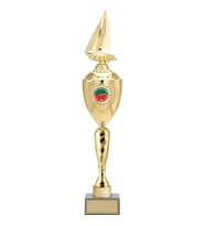 ODAK KUPA - Figürlü Kupalar - Yelken Figürlü Kupalar FG-083 C - 60 cm