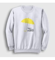 Presmono Unisex Beyaz Umbrella How I Met Your Mother Sweatshirt 196120tt (Beyaz)