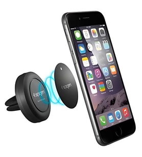 Spigen Araç Tutacağı Manyetik Evrensel (Tüm Cihazlarla Uyumlu Araç Tutucu) A200 Black (Siyah)